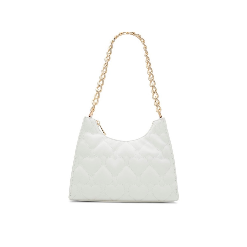 Call it Spring Delila white puffy shoulder bag